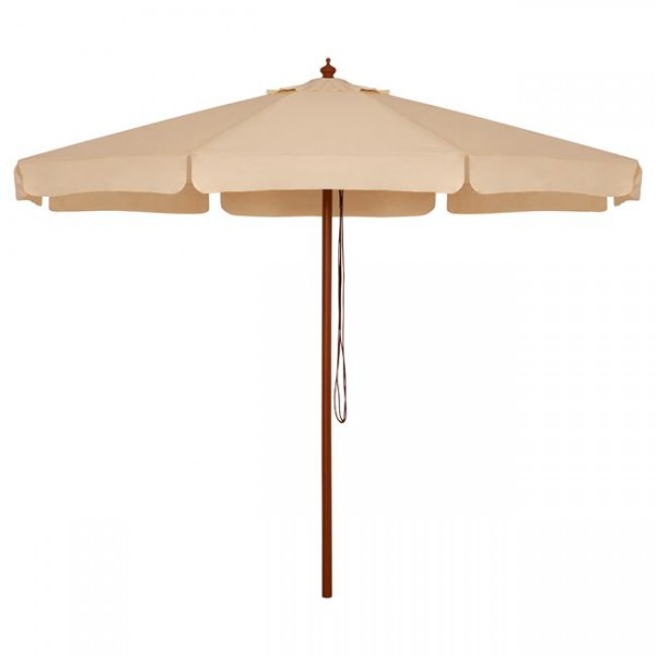 ΟΜΠΡΕΛΑ ΕΠΑΓΓΕΛΜΑΤΙΚΗ WALLER Φ3,00X2,30Y ΜΕ ΞΥΛΙΝΟ ΣΚΕΛΕΤΟ HM6020 ΜΠΕΖ