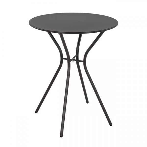 ΤΡΑΠΕΖΙ ΜΕΤΑΛΛΙΚΟ IKARUS Φ60 ΑΝΘΡΑΚΙ HM5524.01