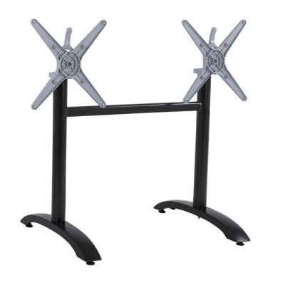 ΒΑΣΗ ΑΛΟΥΜΙΝΙΟΥ ΔΙΣΤΗΛΗ HM468.01 ΜΑΥΡΟ ΜΑΤ 84X60X73Υ εκ.