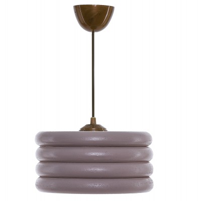 ΦΩΤΙΣΤΙΚΟ ΟΡΟΦΗΣ ΚΡΕΜΑΣΤΟ ΑΠΟ ΞΥΛΟ ΓΚΡΙ HM7655.04 Φ23x57 εκ.