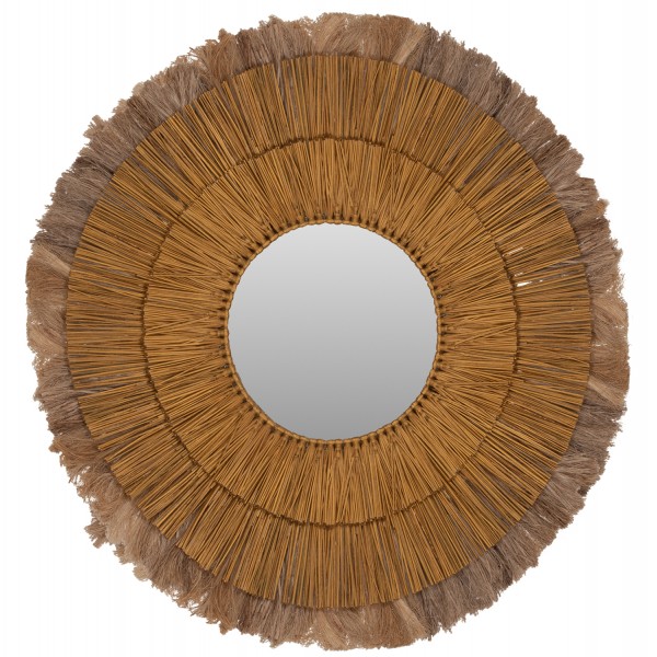 ΚΑΘΡΕΠΤΗΣ ΤΟΙΧΟΥ ΣΤΡΟΓΓΥΛΟΣ ΑΠΟ MENDONG ΚΑΙ ΑΜΠΑΚΑ ΦΥΣΙΚΟ-ΧΡΥΣΟ 80x4x80Yεκ.HM7797