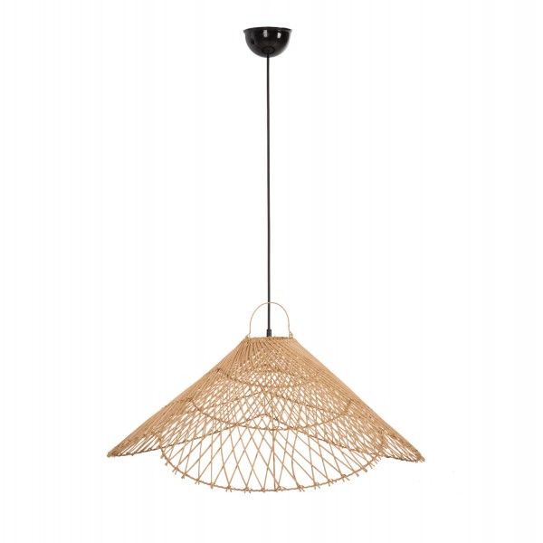 ΦΩΤΙΣΤΙΚΟ ΟΡΟΦΗΣ ΚΡΕΜΑΣΤΟ HM7879.02 RATTAN ΣΕ ΦΥΣΙΚΟ ΧΡΩΜΑ Φ80x126Υ εκ.