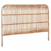 ΚΕΦΑΛΑΡΙ ΚΡΕΒΑΤΙΟΥ MERMA HM9549 ΣΕ ΦΥΣΙΚΟ ΧΡΩΜΑ RATTAN 165x5x121Yεκ.