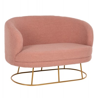 ΚΑΝΑΠΕΣ 2ΘΕΣΙΟΣ ARIEN HM8492.22 ΣΑΠΙΟ ΜΗΛΟ ΜΠΟΥΚΛΕ ΜΕ ΧΡΥΣΗ ΒΑΣΗ 130X75X85Yεκ.