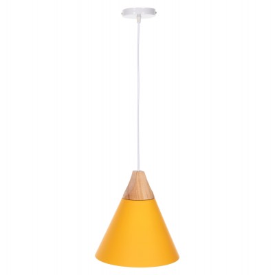 ΦΩΤΙΣΤΙΚΟ ΟΡΟΦΗΣ ΚΡΕΜΑΣΤΟ HM4146 ΚΙΤΡΙΝΟ ΜΕΤΑΛΛΙΚΟ ΚΑΠΕΛΟ Φ25x125Υεκ.