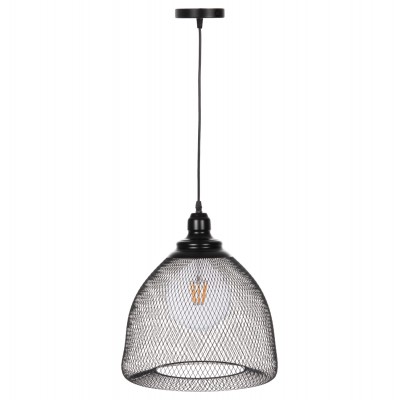 ΦΩΤΙΣΤΙΚΟ ΟΡΟΦΗΣ ΚΡΕΜΑΣΤΟ HM4100 ΜΕΤΑΛΛΙΚΗ ΔΙΚΤΥΩΤΗ ΚΑΜΠΑΝΑ ΚΑΠΕΛΟ Φ32x137Yεκ.