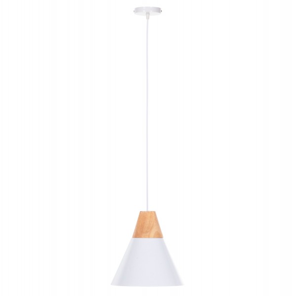 ΦΩΤΙΣΤΙΚΟ ΟΡΟΦΗΣ ΚΡΕΜΑΣΤΟ HM4144 ΛΕΥΚΟ ΜΕΤΑΛΛΙΚΟ ΚΑΠΕΛΟ 24,5x24,5x113Υεκ.