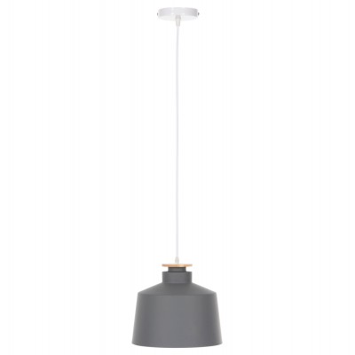 ΦΩΤΙΣΤΙΚΟ ΟΡΟΦΗΣ ΚΡΕΜΑΣΤΟ HM4158.03 ΓΚΡΙ ΚΑΠΕΛΟ ΑΛΟΥΜΙΝΙΟΥ Φ30x123,5Υεκ