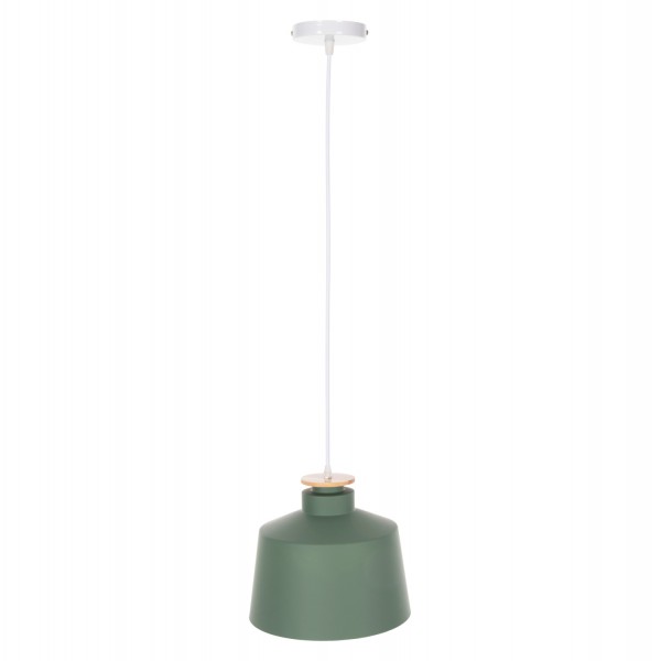 ΦΩΤΙΣΤΙΚΟ ΟΡΟΦΗΣ ΚΡΕΜΑΣΤΟ HM4158.05 ΠΡΑΣΙΝΟ ΚΑΠΕΛΟ ΑΛΟΥΜΙΝΙΟΥ Φ30x123,5Υεκ