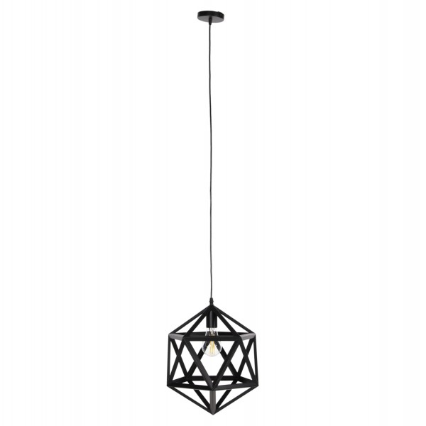 ΦΩΤΙΣΤΙΚΟ ΟΡΟΦΗΣ ΚΡΕΜΑΣΤΟ HM4073 ΜΑΥΡΟ ΜΕΤΑΛΛΟ 30x30x35Yεκ.