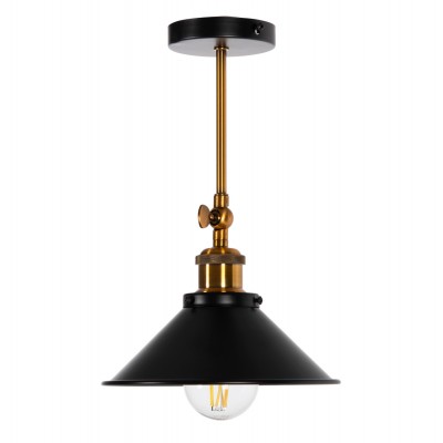 ΦΩΤΙΣΤΙΚΟ ΟΡΟΦΗΣ/ΤΟΙΧΟΥ HM4121 ΜΕΤΑΛΛΙΚΟ ΣΕ ΜΑΥΡΟ-ΧΡΥΣΟ Φ21x31Υεκ.