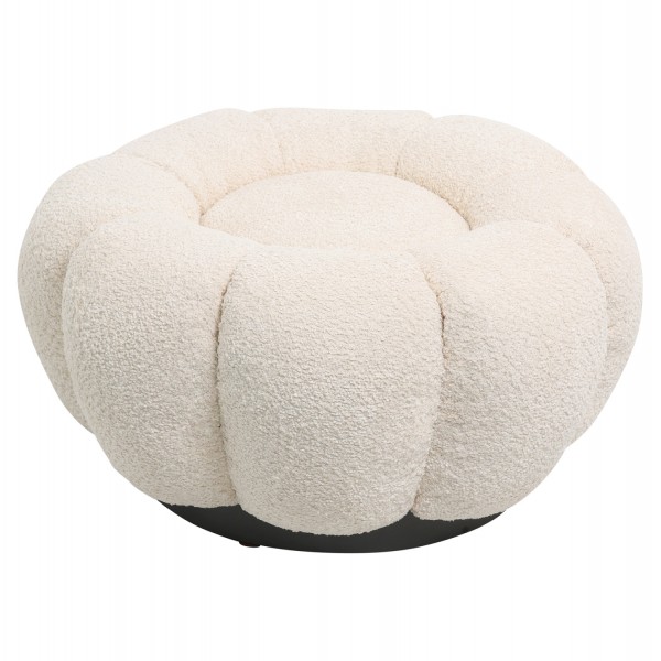 ΣΚΑΜΠΟ ΣΤΡΟΓΓΥΛΟ KRIPP HM9602.06 ΕΚΡΟΥ ΜΠΟΥΚΛΕ-ΜΑΥΡΗ ΜΕΤΑΛΛΙΚΗ ΒΑΣΗ Φ60x31Υεκ.