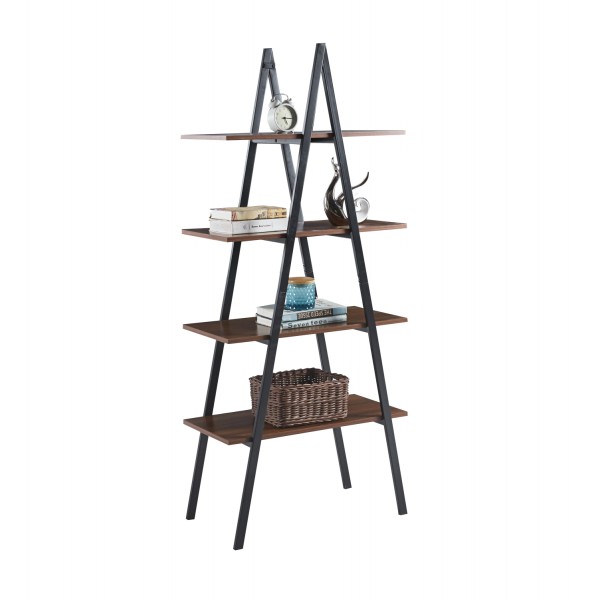 ΡΑΦΙΕΡΑ STAM HM18073.04 ΜΑΥΡΟΣ ΜΕΤΑΛΛΙΚΟΣ ΣΚΕΛΕΤΟΣ-ΜΕΛΑΜΙΝΗ ΚΑΡΥΔΙ 71x38x165Υεκ.