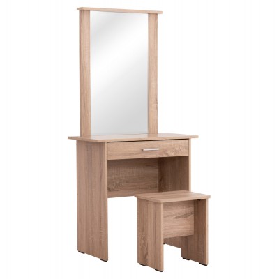 ΤΟΥΑΛΕΤΑ ΜΕ ΚΑΘΡΕΠΤΗ & ΣΚΑΜΠΟ CRYSTEL HM9938.11 ΜΕΛΑΜΙΝΗ SONAMA OAK 74x39x155Υεκ.