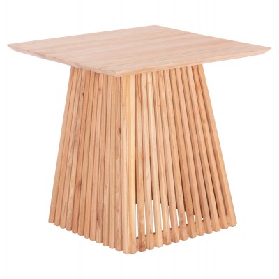 ΤΡΑΠΕΖΙ ΤΡΑΠΕΖΑΡΙΑΣ ΤΕΤΡΑΓΩΝΟ FRANTZ HM9458.01 ΜΑΣΙΦ MINDI ΞΥΛΟ 80,5x80,5x78,5Yεκ.