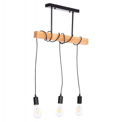 ΦΩΤΙΣΤΙΚΟ ΟΡΟΦΗΣ 3-ΦΩΤΟ VOLKS HM4658 ΜΕΤΑΛΛΟ-ΞΥΛΟ 49,5x5x134,5Υεκ.