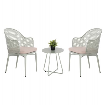 ΣΕΤ LOUNGE 3TMX ΕΞ.ΧΩΡΟΥ OREGO HM21107.06 ΑΛΟΥΜΙΝΙΟ & ΜΕΤΑΛΛΟ ΣΕ ΦΥΣΤΙΚΙ