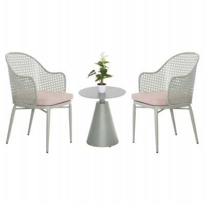 ΣΕΤ LOUNGE 3TMX ΕΞ.ΧΩΡΟΥ OREGO HM21106.06 ΑΛΟΥΜΙΝΙΟ ΣΕ ΦΥΣΤΙΚΙ