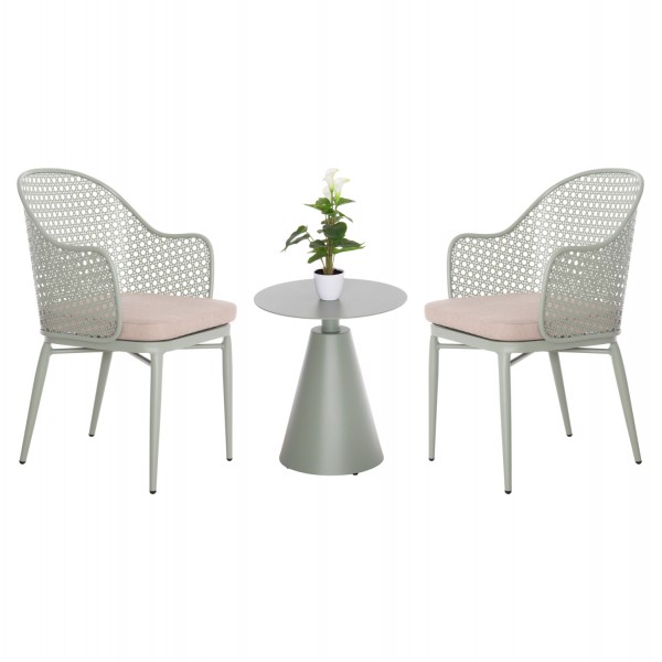 ΣΕΤ LOUNGE 3TMX ΕΞ.ΧΩΡΟΥ OREGO HM21106.06 ΑΛΟΥΜΙΝΙΟ ΣΕ ΦΥΣΤΙΚΙ